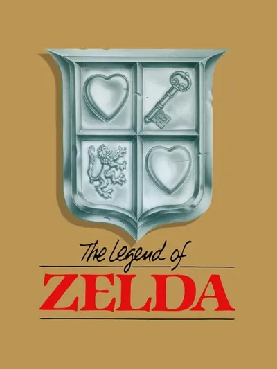 Capa de The Legend of Zelda para NES