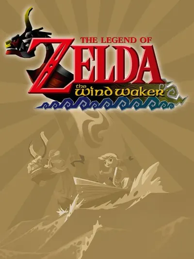 Capa de The Legend of Zelda: The Wind Waker para GameCube