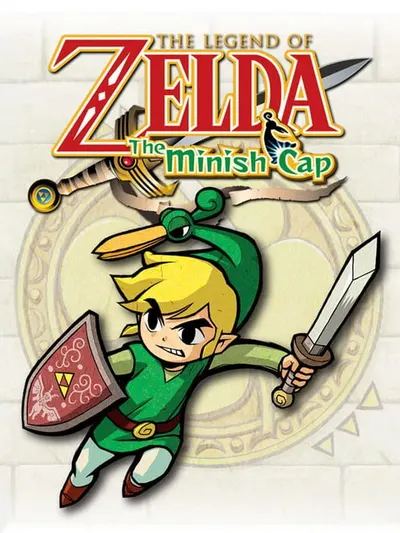 Capa de The Legend of Zelda: The Minish Cap para Game Boy Advance
