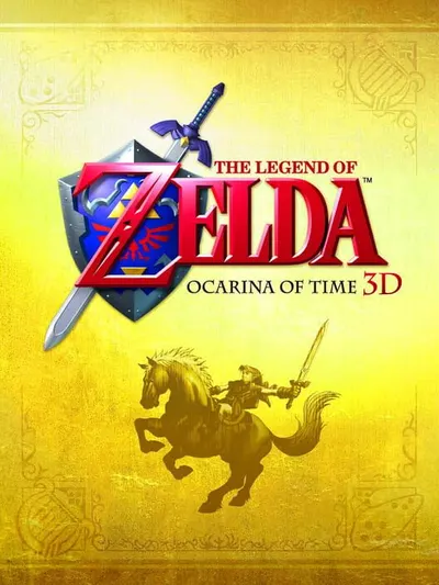 Capa de The Legend of Zelda: Ocarina of Time 3D para Nintendo 3DS