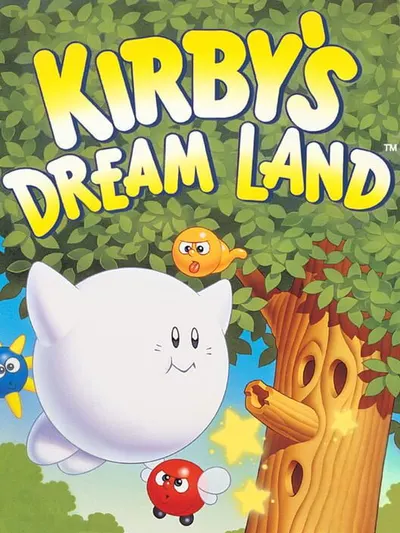 Capa de Kirby's Dream Land para Game Boy