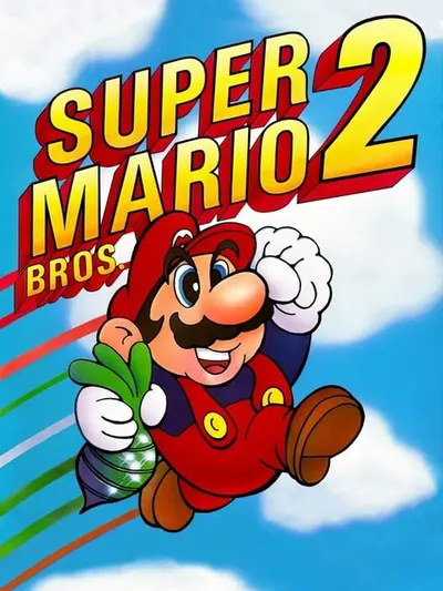 Capa de Super Mario Bros. 2 para NES