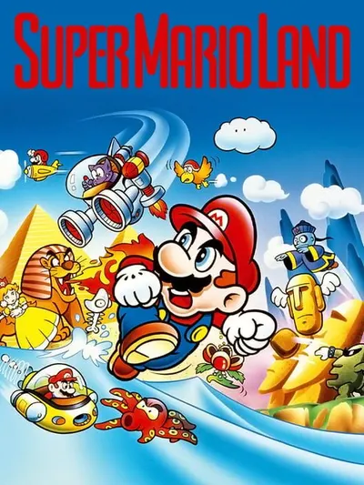 Capa de Super Mario Land para Game Boy