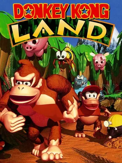Capa de Donkey Kong Land para Game Boy