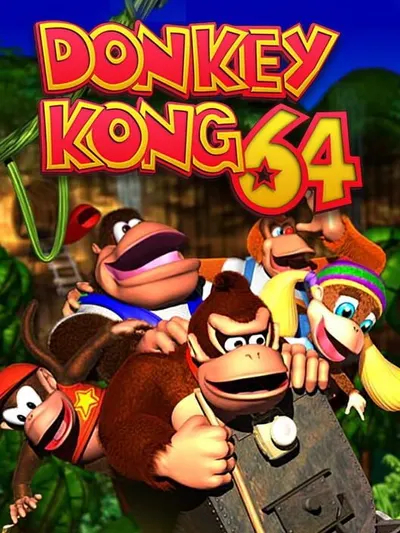 Capa de Donkey Kong 64 para Nintendo 64