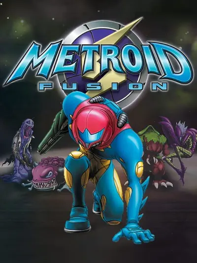 Capa de Metroid Fusion para Game Boy Advance