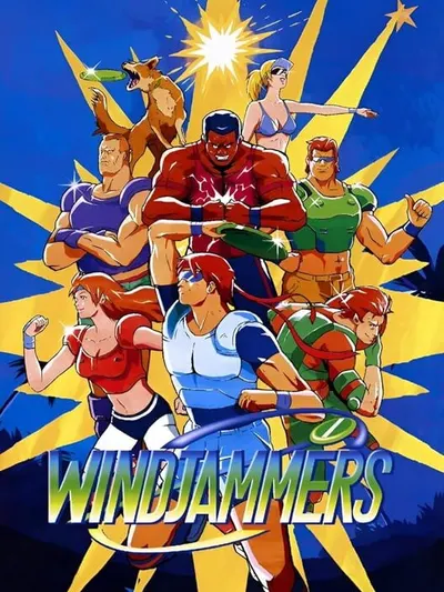 Capa de Windjammers para Neo Geo
