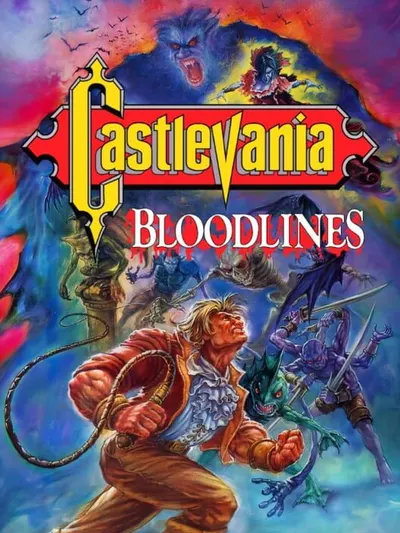Capa de Castlevania: Bloodlines para Mega Drive