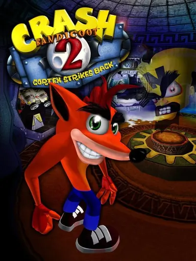 Capa de Crash Bandicoot 2: Cortex Strikes Back para PlayStation