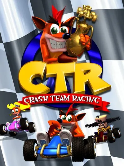 Capa de Crash Team Racing para PlayStation