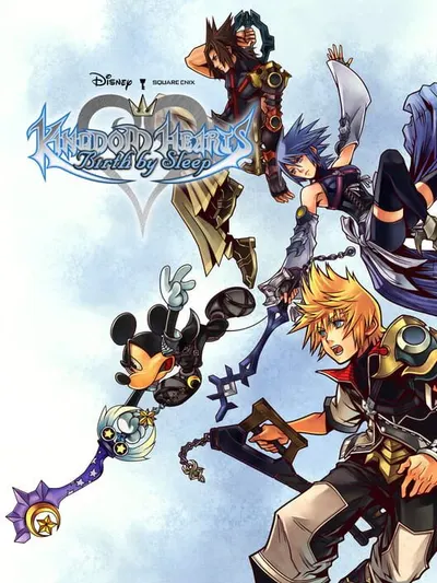 Capa de Kingdom Hearts Birth by Sleep para PSP