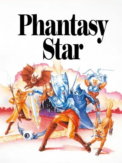 Capa de Phantasy Star para Master System