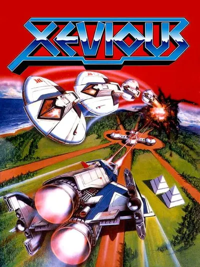 Capa de Xevious para Atari 7800