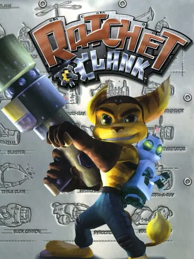 Capa de Ratchet & Clank para PlayStation 2