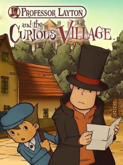 Capa de Professor Layton and the Curious Village para Nintendo DS