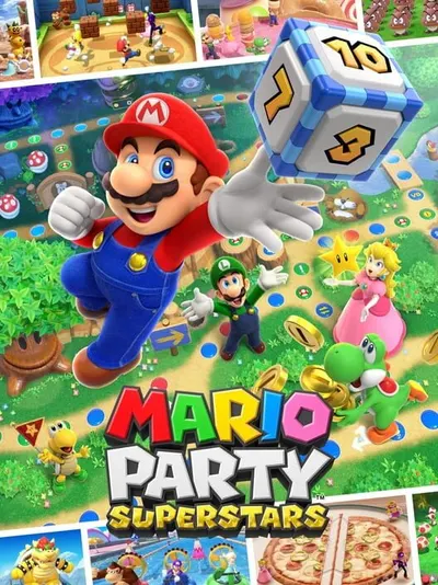 Capa de Mario Party Superstars para Nintendo Switch
