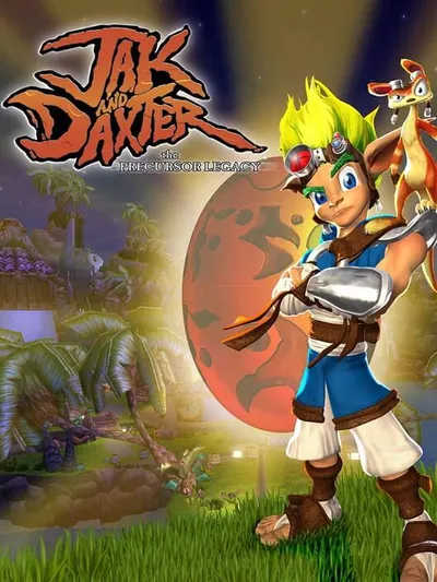 Capa de Jak and Daxter: The Precursor Legacy para PlayStation 2