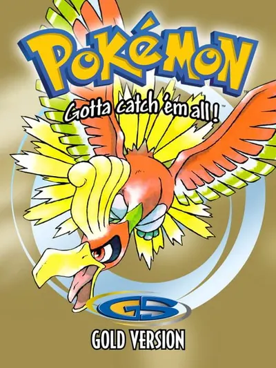 Capa de Pokémon Gold Version para Game Boy Color