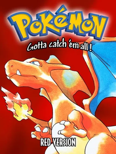 Capa de Pokémon Red Version para Game Boy