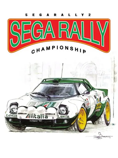 Capa de Sega Rally 2 para Dreamcast