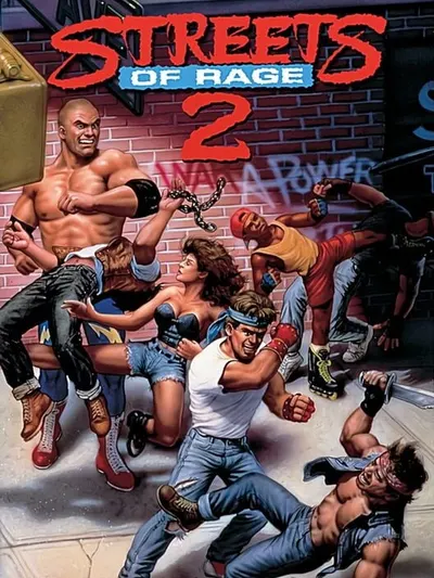 Capa de Streets of Rage 2 para Mega Drive