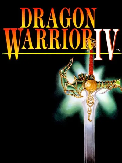 Capa de Dragon Warrior IV para NES