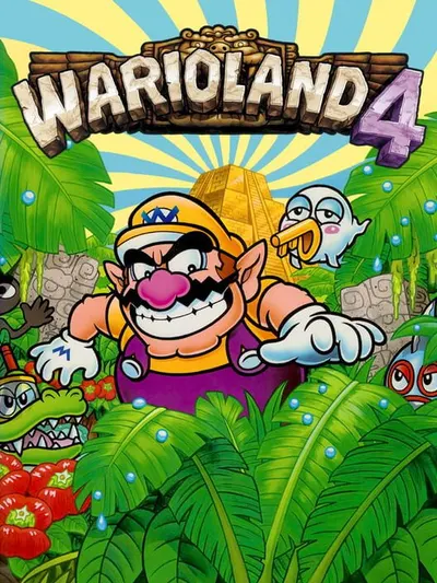 Capa de Wario Land 4 para Game Boy Advance