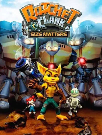 Capa de Ratchet & Clank: Size Matters para PSP