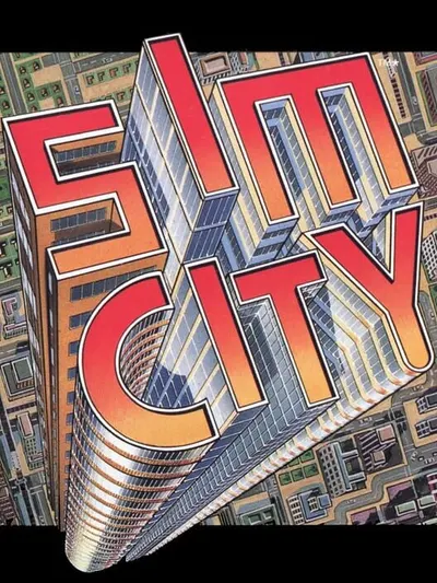 Capa de SimCity para Super Nintendo