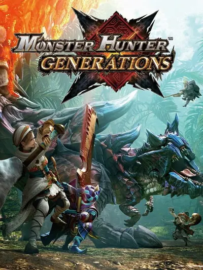 Capa de Monster Hunter Generations para Nintendo 3DS