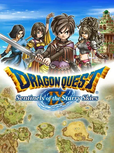 Capa de Dragon Quest IX: Sentinels of the Starry Skies para Nintendo DS