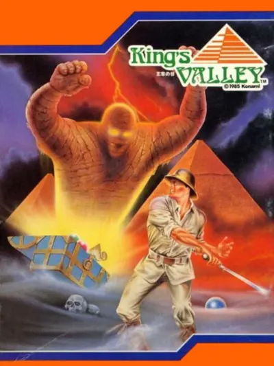 Capa de King's Valley para MSX