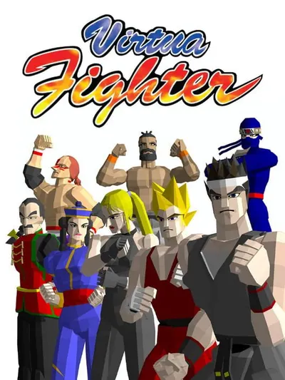 Capa de Virtua Fighter para Sega Saturn