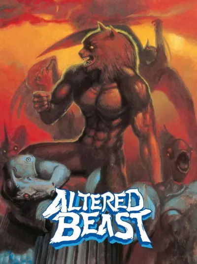 Capa de Altered Beast para Mega Drive