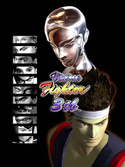 Capa de Virtua Fighter 3tb para Dreamcast