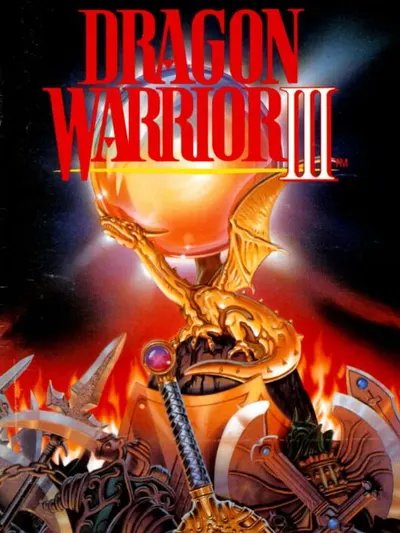 Capa de Dragon Warrior III para NES