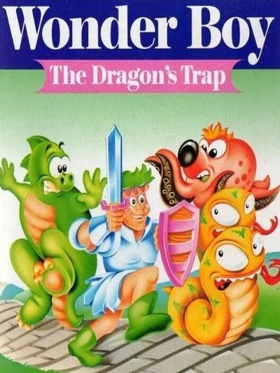 Capa de Wonder Boy: The Dragon's Trap para Game Gear