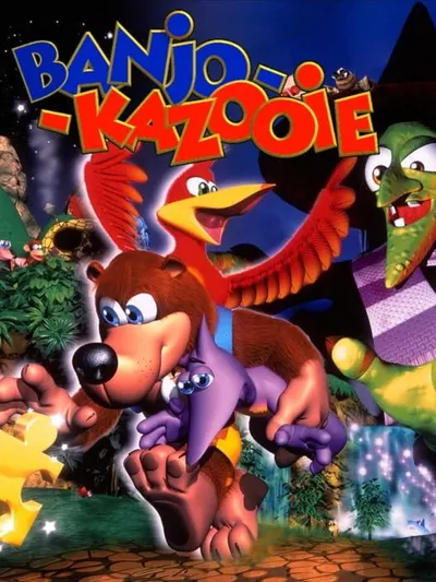 Capa de Banjo-Kazooie para Nintendo 64