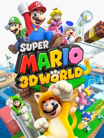 Capa de Super Mario 3D World para Wii U