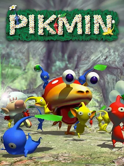 Capa de Pikmin para GameCube