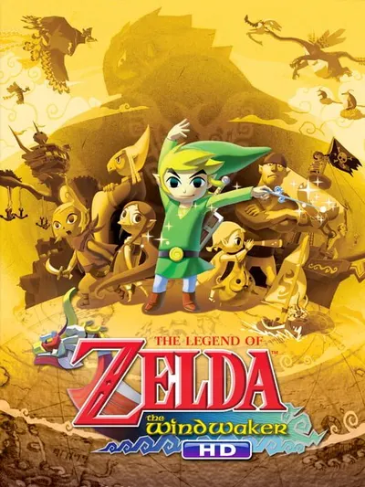 Capa de The Legend of Zelda: The Wind Waker HD para Wii U