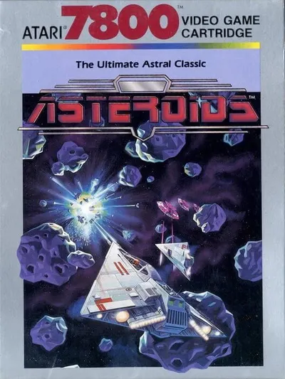 Capa de Asteroids para Atari 7800