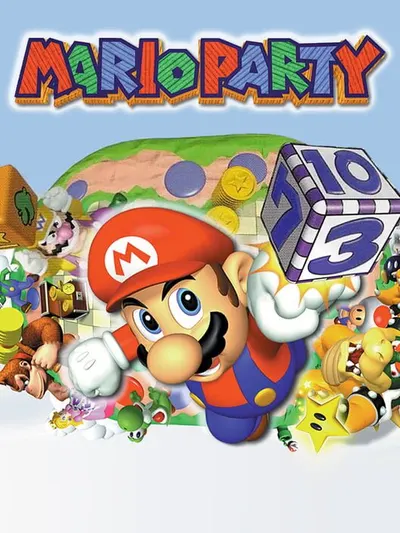 Capa de Mario Party para Nintendo 64