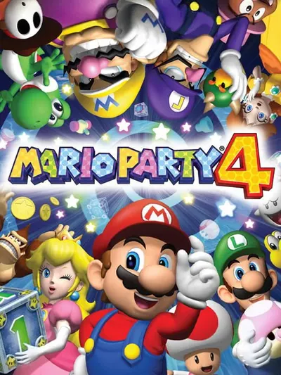 Capa de Mario Party 4 para GameCube