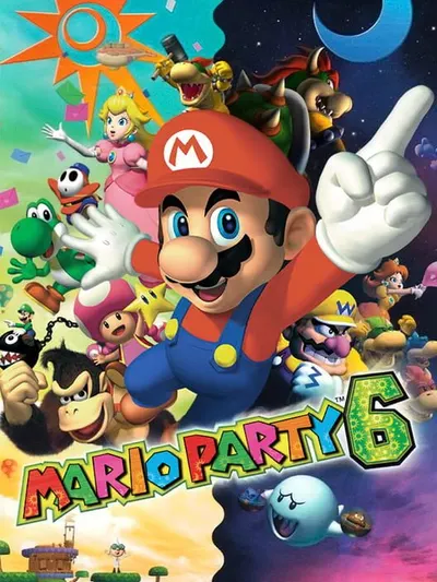 Capa de Mario Party 6 para GameCube