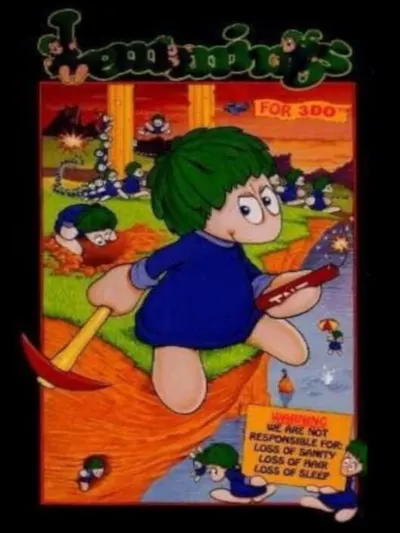 Capa de Lemmings para 3DO