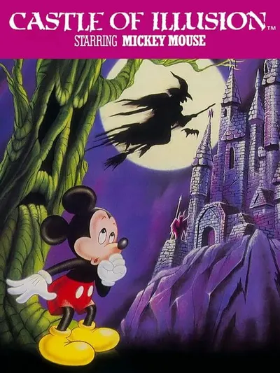 Capa de Castle of Illusion Starring Mickey Mouse para Master System