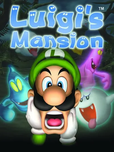 Capa de Luigi's Mansion para GameCube