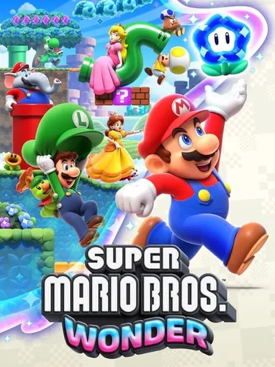 Capa de Super Mario Bros. Wonder para Nintendo Switch