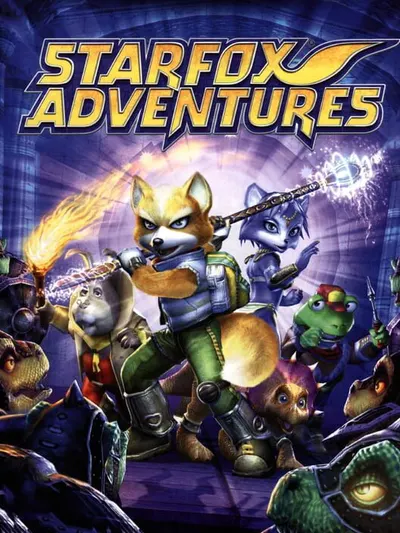 Capa de Star Fox Adventures para GameCube